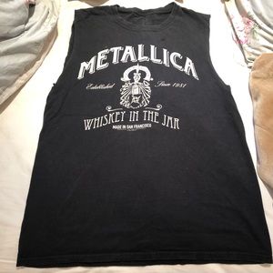Metallica muscle tee